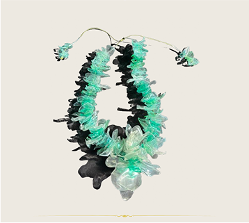 Collar personalizado en plástico reciclado