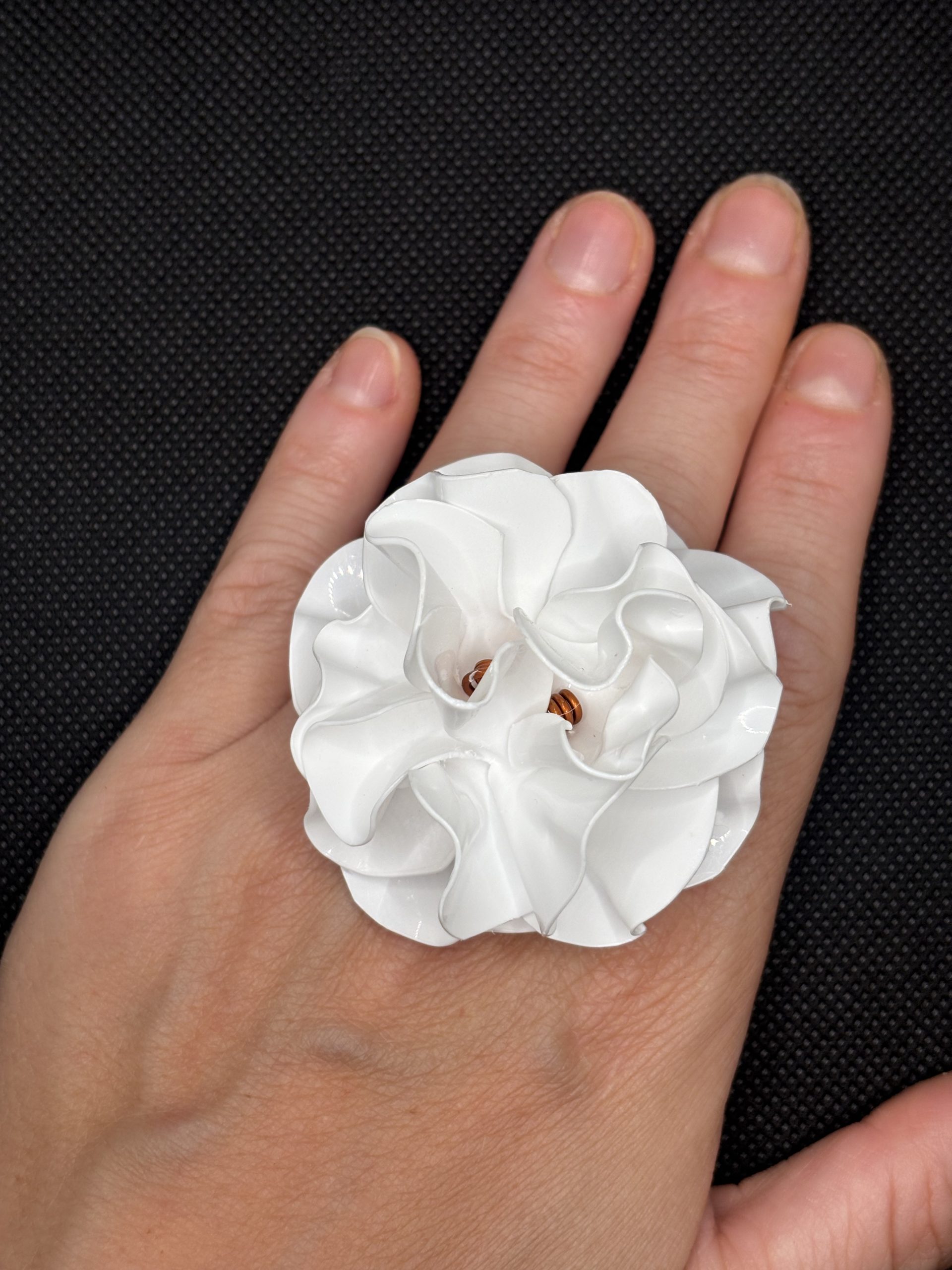 Anillo de plástico reciclado Sicilia - Imagen 3